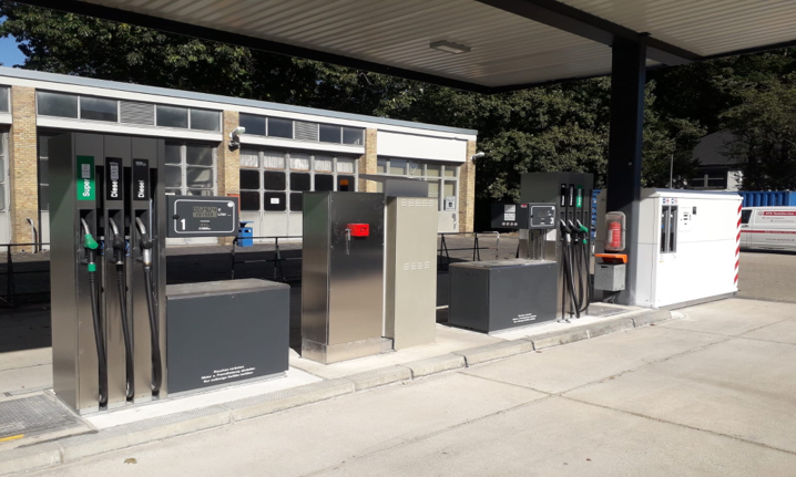 Modernisierung Tankstelle