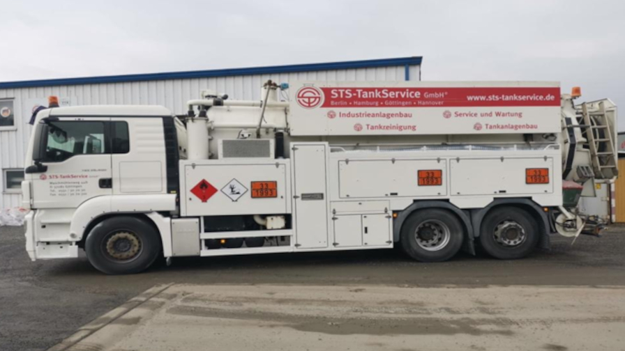 STS Saug- Druck LKW f&uuml;r Tankreinigungsarbeiten